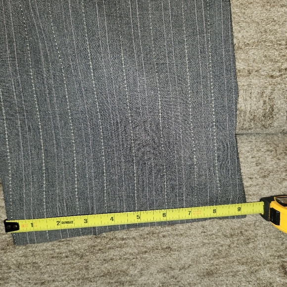 Sag Harbor Gray Pinstripe Dress Pants - Picture 7 of 7